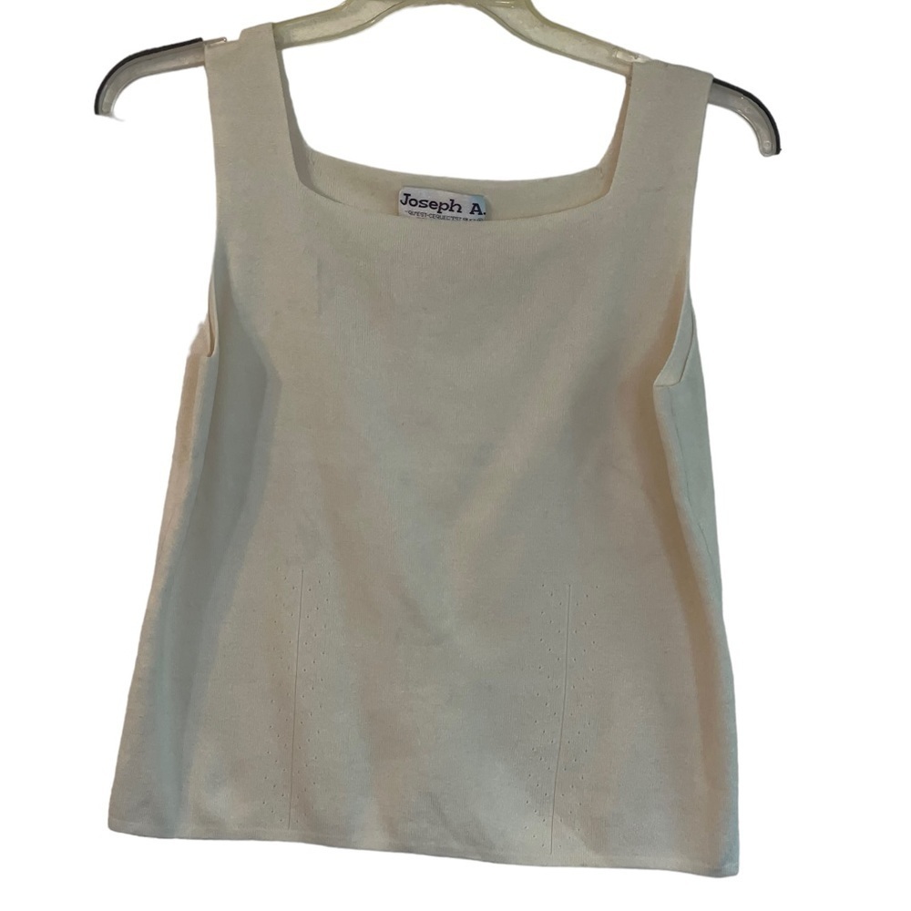 NWOT Joseph A silk blend knit tank top. Size XL EUC